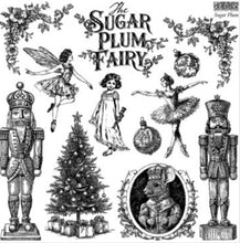 SUGAR PLUM 12×12 DECOR STAMP