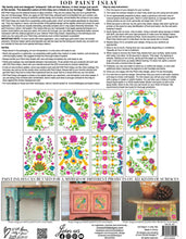 Vida Flora Paint Inlay Eight 12 x 16 Pad by Debi Beard