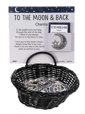 To The Moon and Back Charm