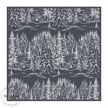 A Makers' Studio - Forest Pattern - Mesh Stencil 12x12