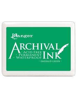 Ranger Jumbo Archival Ink Pad- Emerald Green