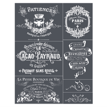 A Makers' Studio - Le Petite Boutique Mesh Stencil 8.5x11