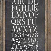 TYPESETTING 12X12 DECOR STAMPS™