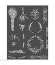 A Makers' Studio - Wheat - Mesh Stencil 8.5x11