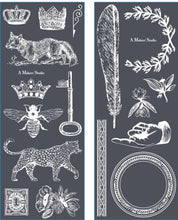 A Makers' Studio - Mesh Stencil-2-pack-Animal Kingdom- 4.25 x 11