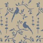 Stencils Chinoiserie Birds