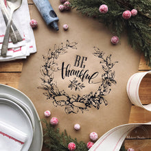 A Makers' Studio - Be Thankful - Mesh Stencil 8.5x11