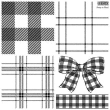Pretty in Plaid 12×12 DECOR STAMP™ Retired