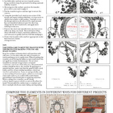 COSETTE (Retired) DECOR TRANSFER™ EIGHT 12 X 16 SHEETS