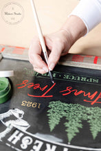A Makers' Studio - Fresh Cut - Mesh Stencil 12x18