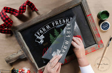 A Makers' Studio - Fresh Cut - Mesh Stencil 12x18