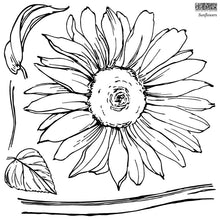 SUNFLOWERS 12×12 DECOR STAMP™ TWO SHEET SET (RETIRED)