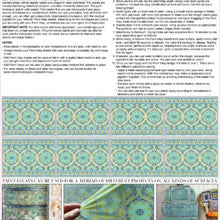 Morocco IOD Paint Inlay Eight 12 x 16 Pad