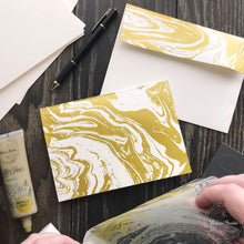 A Makers' Studio - Mesh Stencil - Marbling 8.5x11