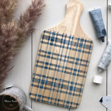 A Makers' Studio - Mesh Stencil - Plaid - 8.5x11