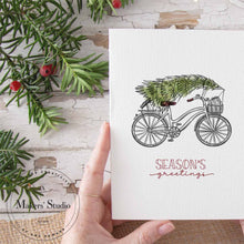 A Makers' Studio - Season's Greetings - Mesh Stencil 12x18