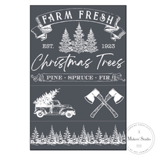 A Makers' Studio - Fresh Cut - Mesh Stencil 12x18