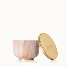 Thymes- HEIRLUM PUMPKIN POURED CANDLE TIN, GOLD LID
