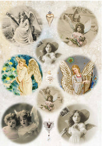 Decoupage Queen - Angel Ornaments Decoupage Paper