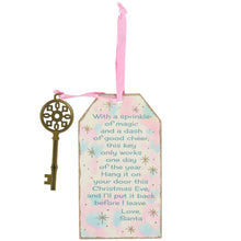 Primitives by Kathy - Pastel Santa Key Ornament