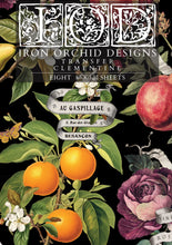 CLEMENTINE IOD TRANSFER™ EIGHT 8" X 12" SHEETS