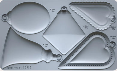 BIBELOTS 2  IOD 6×10 DECOR MOULDS™