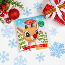 Simon & Schuster - Rudolph the Red-Nosed Reindeer: The Classic Christmas Song - Light and Sound Book for Toddlers, Christmas Theme Board Book by: Board Books; 10 pages / English