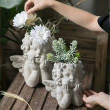 Vagabond Vintage - Cement Little Angel Planter: Large