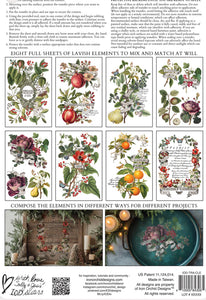 CLEMENTINE IOD TRANSFER™ EIGHT 8" X 12" SHEETS