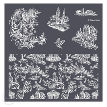 A Makers' Studio - Toile Elements - Mesh Stencil 12x18"