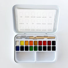 emily lex studio - Watercolor paint set 18 colors with brush