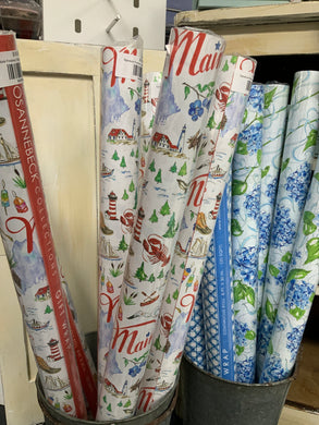 Maine Wrapping Paper