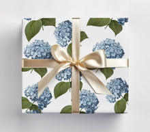 JOSIL Paperie & Gift - Blue Hydrangea Gift Wrap