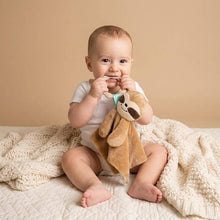 Penguin Waddle Baby Boutique - Scout Sloth Lovey - Minky Baby Teething Toy Security Blanket