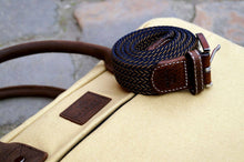 BILLYBELT - Havana Elastic Braided Belt: Size 2