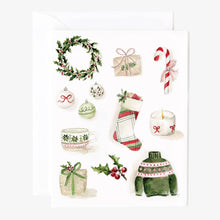 emily lex studio - Classic christmas notecard set