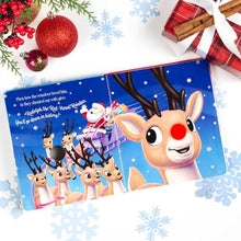 Simon & Schuster - Rudolph the Red-Nosed Reindeer: The Classic Christmas Song - Light and Sound Book for Toddlers, Christmas Theme Board Book by: Board Books; 10 pages / English