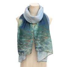 Claude Monet - Waterloo Bridge, gray day Scarf