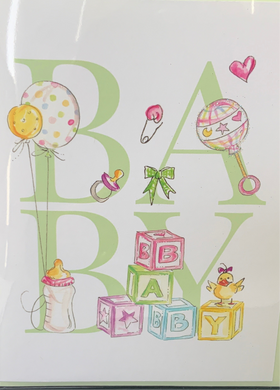 Greeting Card - Baby Congratulations