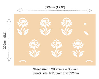 Mewar Stencil-Rajasthan Collection