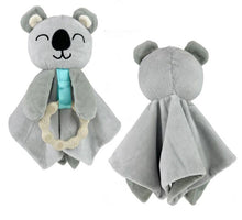 Penguin Waddle Baby Boutique - Koala Koala Lovey - Plush Teething Toy Security Blank