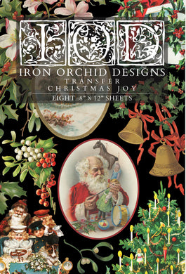 CHRISTMAS JOY  IOD TRANSFER™ EIGHT 8
