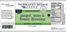 Ginger, Miso & Honey Dressing