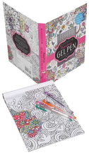 Simon & Schuster - Kaleidoscope: Fabulous Gel Pen Coloring Kit by Editors of Silver Dolphin Books: Kit - Paperback; 48 pages / English