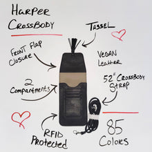 K. Carroll Accessories - The Harper Crossbody 3 New Colors Added : Suede Chocolate