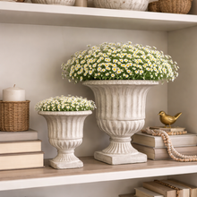 Vagabond Vintage - CEMENT URN PLANTER: Small
