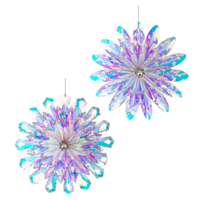 IRIDESCENT SNOWFLAKE