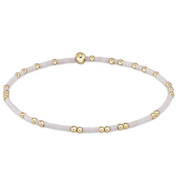 Hope Unwritten Bracelet - White