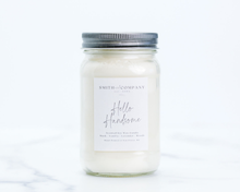 Hello Handsome | Mason Jar Candle