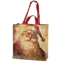 Primitives by Kathy - Santa's Portrait Market Tote